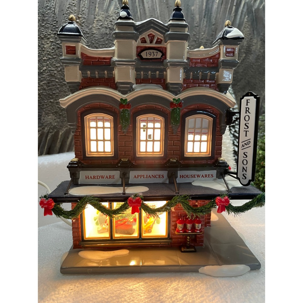 Department 56 Snow Village FROST AND SONS 5 AND DIME Christmas 56.55047